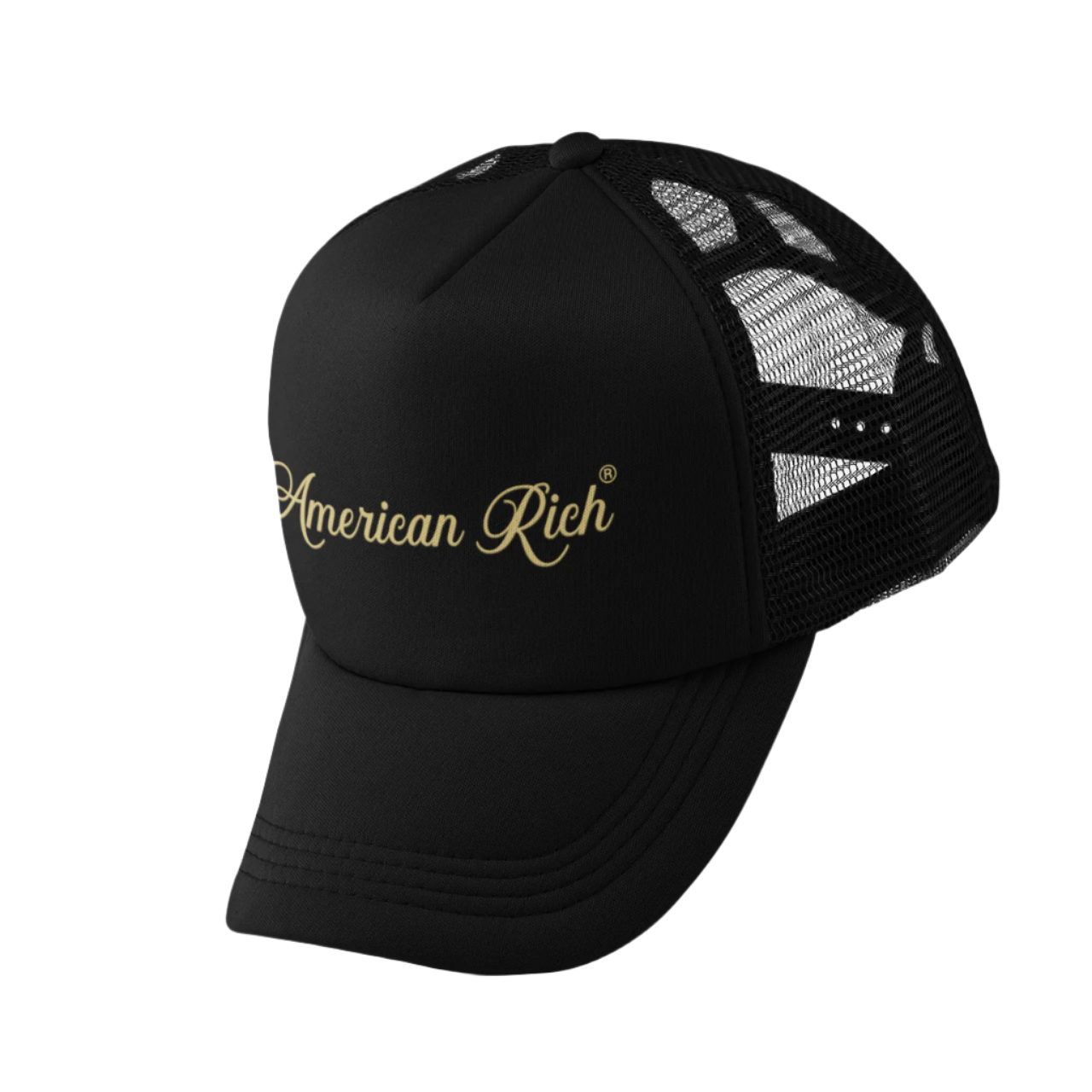 American Rich® Stylish Embroidered Foam Trucker Hat